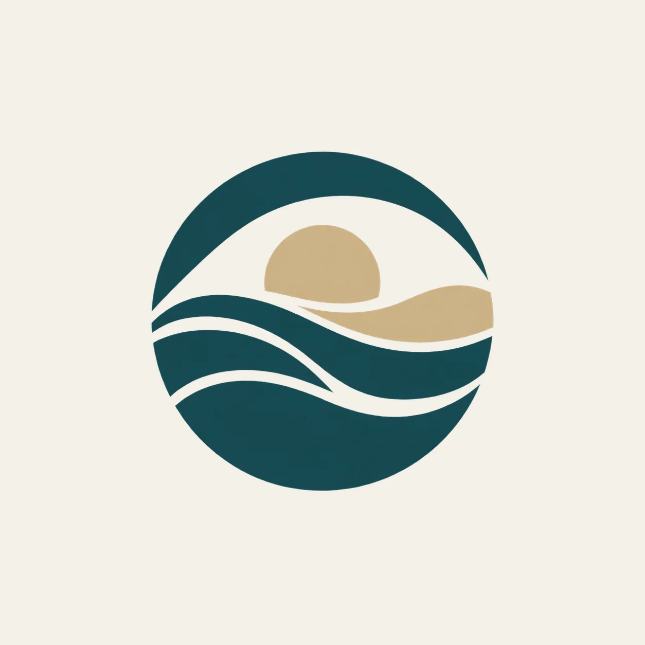 a coastal research journal; flowing horizon bands; observant openness