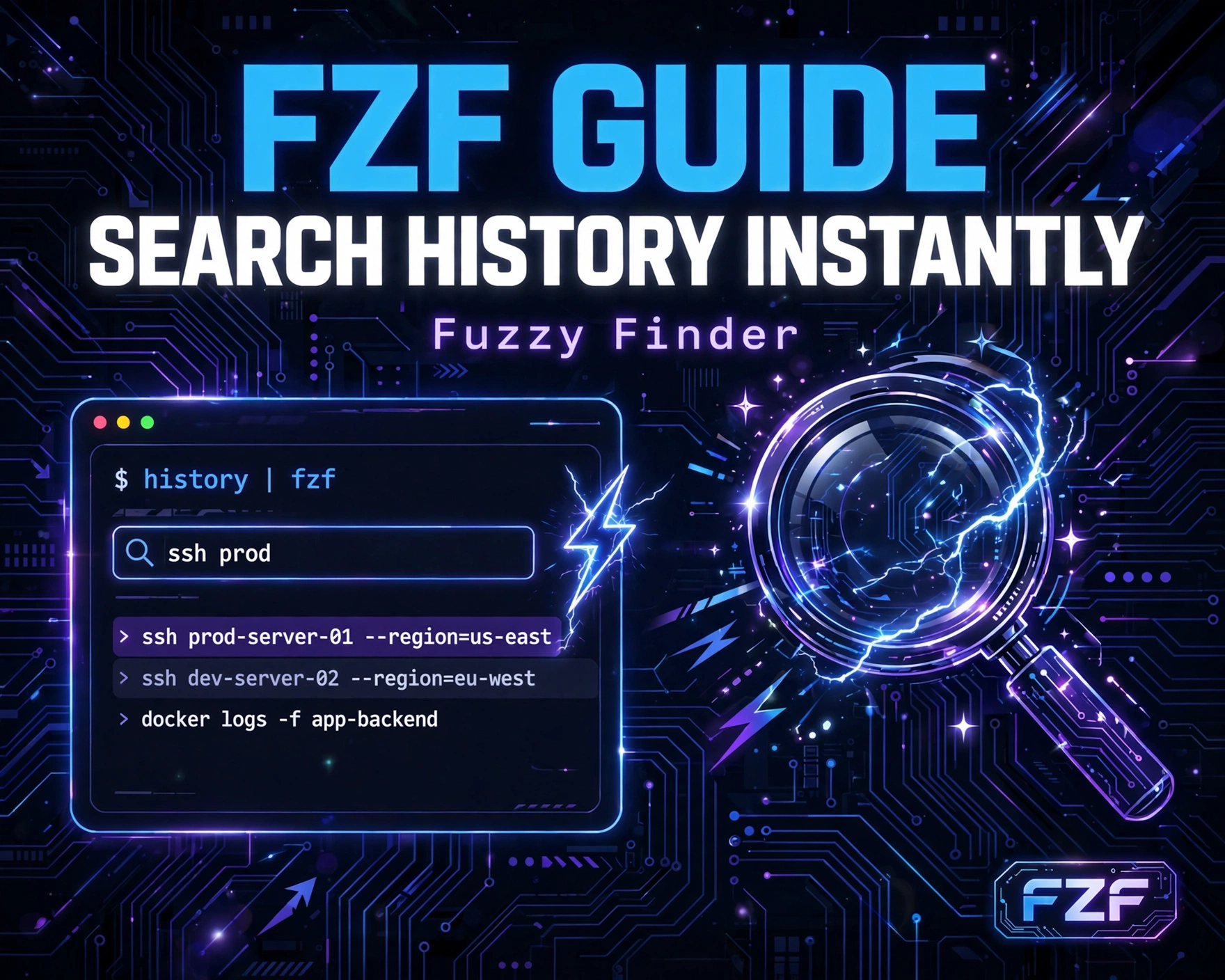FZF Guide: How to Search Terminal History Instantly — 7 Proven Power Moves for Devs
