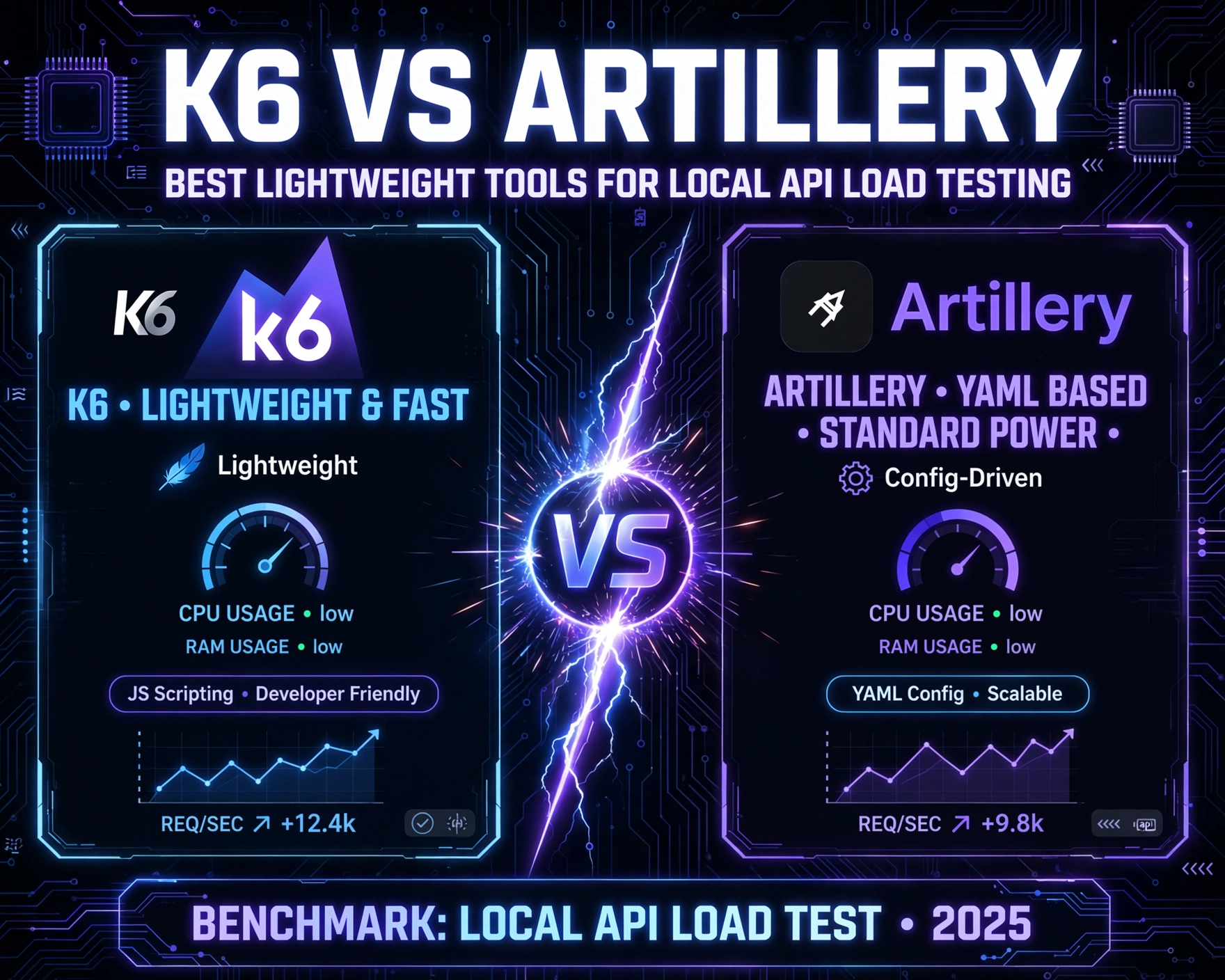 K6 vs Artillery: Best Lightweight Tools for Local API Load Testing — 7 Critical Comparisons You Can’t Ignore