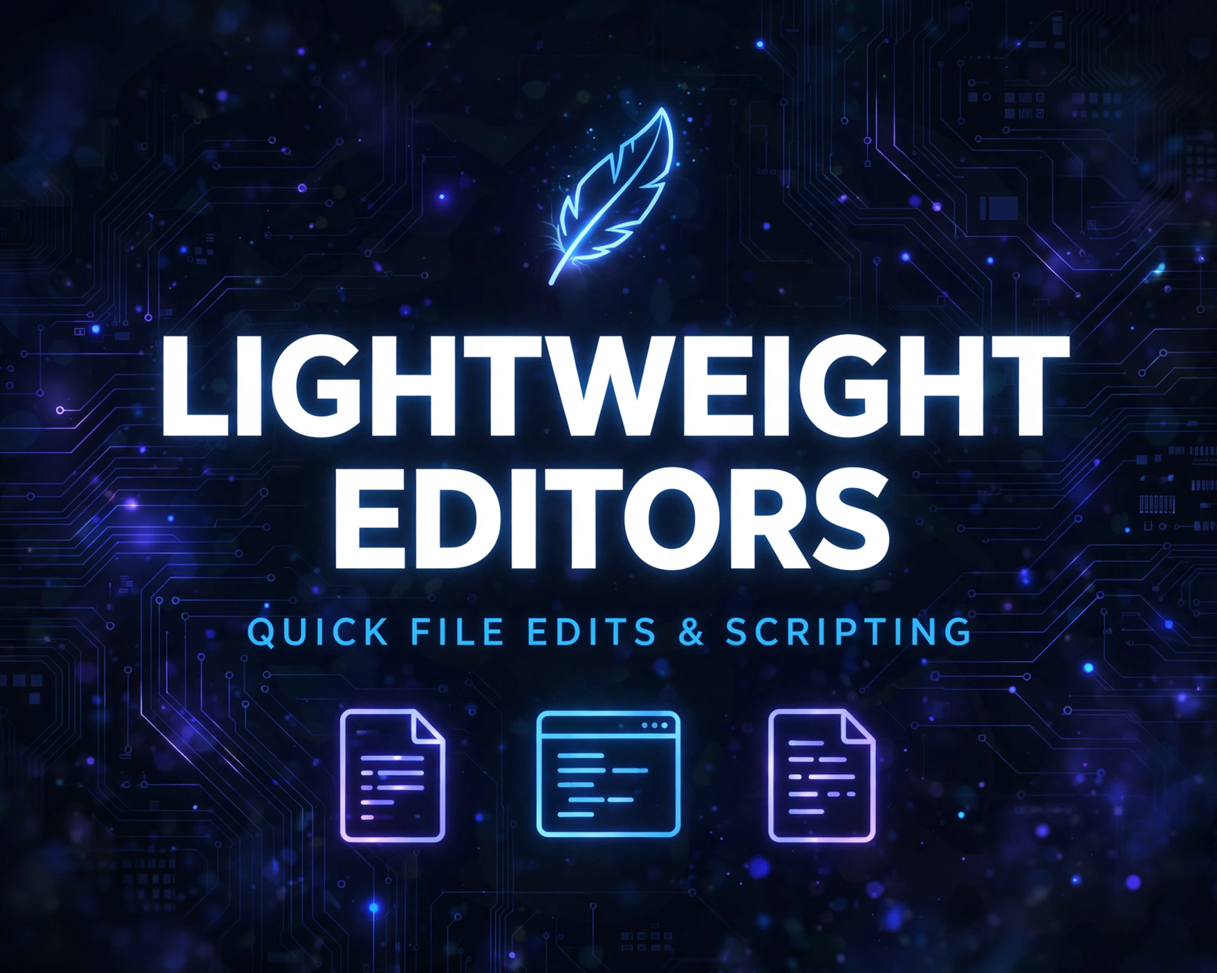 7 Best Lightweight Text Editors for Quick File Edits and Scripting — Blazing-Fast & Developer-Approved