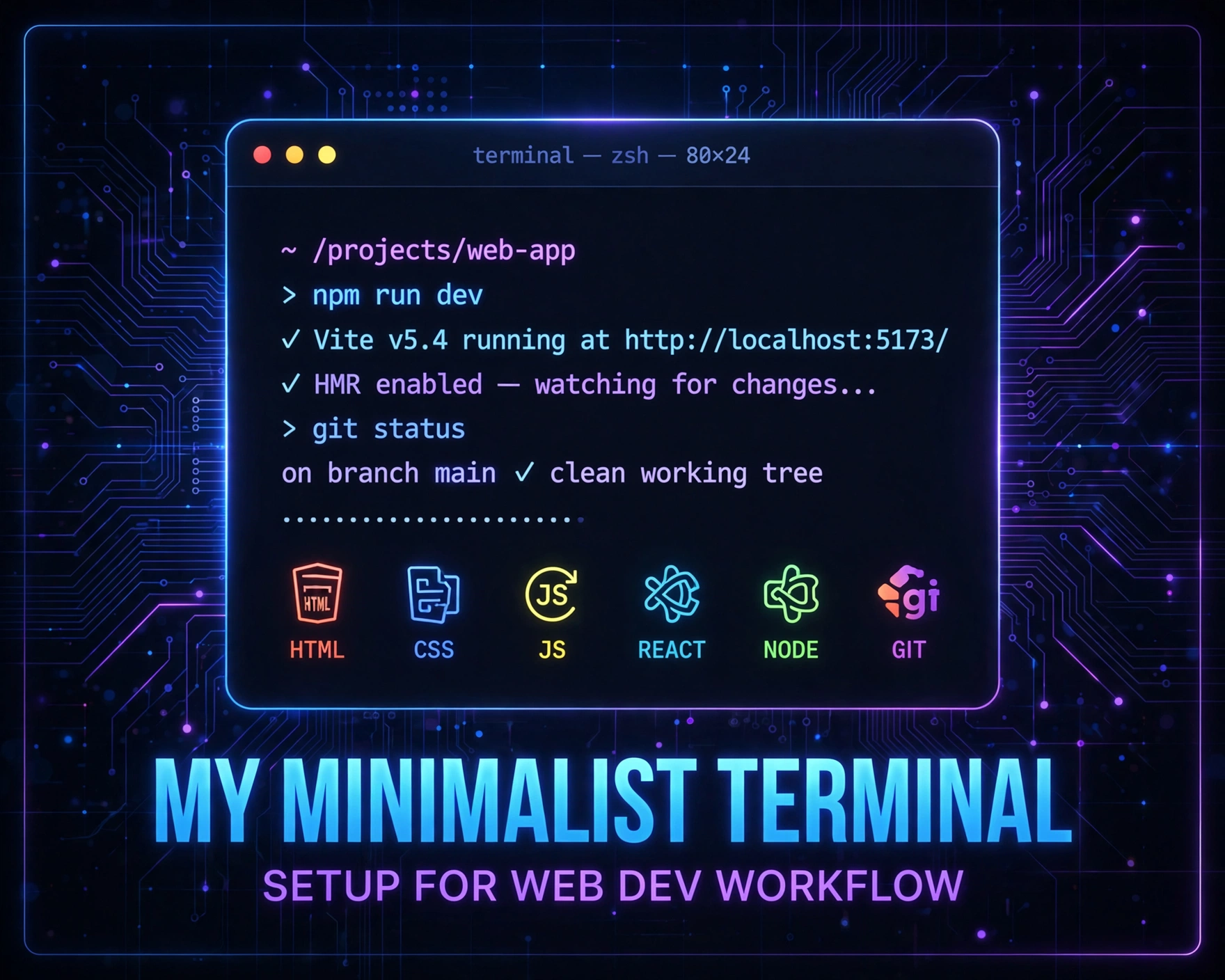 My Minimalist Terminal Setup for Web Development Workflow: 7 Essential Tools That Boost Productivity Instantly