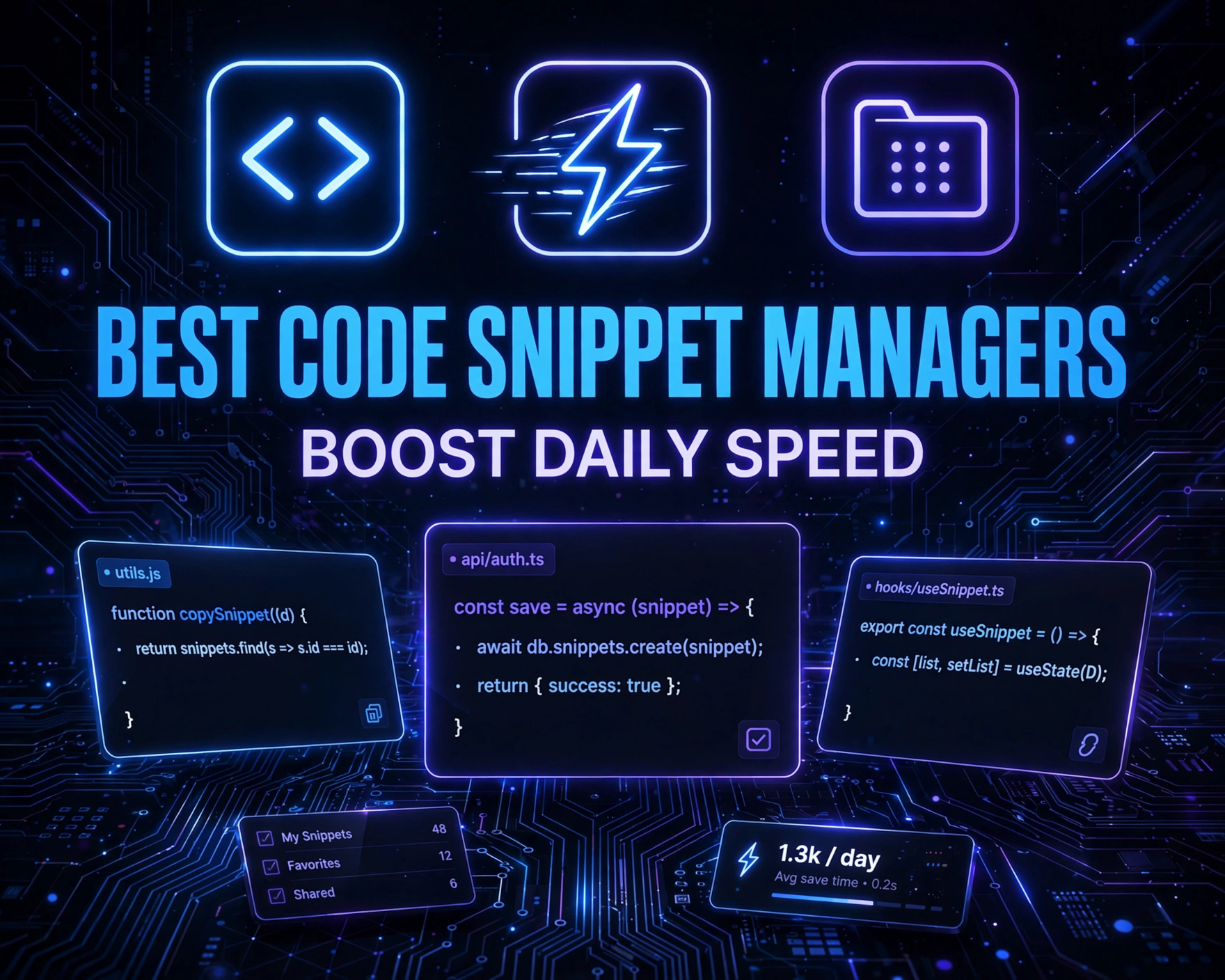 11 Best Code Snippet Managers for Developers to Boost Daily Speed
